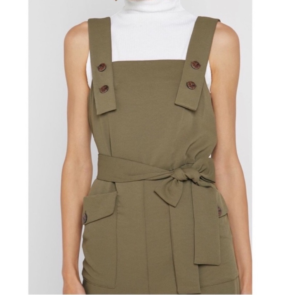 Topshop NWT Women’s Pinafore Wide Leg Jumpsuit - Picture 9 of 14